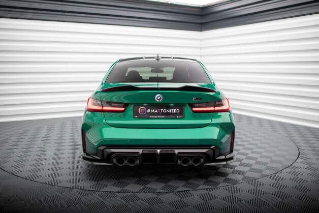 Prepreg Carbon Fiber Heck Ansatz Flaps Diffusor passend für BMW M3 Limousine / Touring G80 / G81
