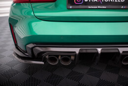 Prepreg Carbon Fiber Heck Ansatz Flaps Diffusor passend für BMW M3 Limousine / Touring G80 / G81