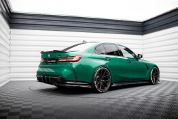 Prepreg Carbon Fiber Heck Ansatz Flaps Diffusor passend für BMW M3 Limousine / Touring G80 / G81