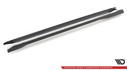 Carbon Fiber Seitenschweller Ansatz Leisten passend für BMW M3 Limousine / Touring G80 / G81