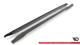 Carbon Fiber Seitenschweller Ansatz Leisten passend für BMW M3 Limousine / Touring G80 / G81