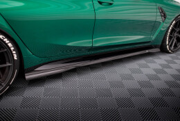 Prepreg Carbon Fiber Seitenschweller passend für BMW...
