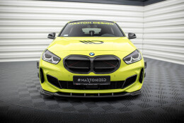 Carbon Fiber Front Bumper Wings (Canards) Prepreg BMW 1er...