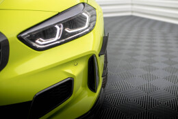 Carbon Fiber Stoßstangen Flaps Wings vorne Canards passend für BMW 1er M-Paket / M135i / 128ti F40