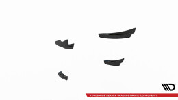 Carbon Fiber Stoßstangen Flaps Wings vorne Canards passend für BMW 1er M-Paket / M135i / 128ti F40