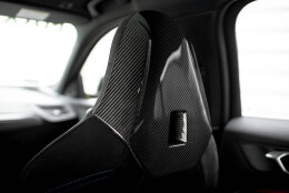 Prepreg Carbon Fiber Kopfstützen Abdeckung passend für BMW 1er F40 M135i