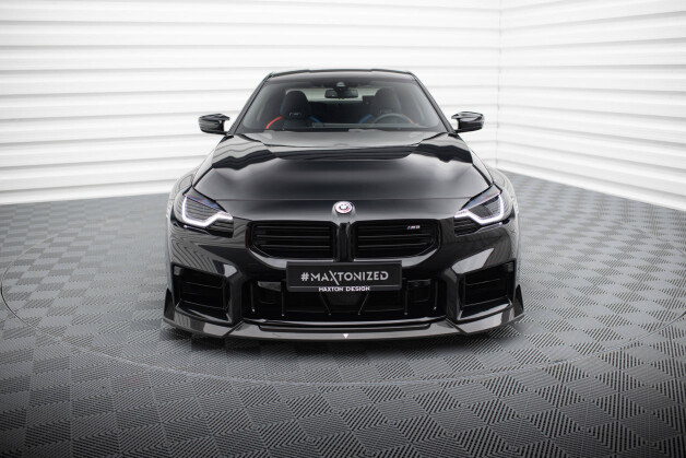 Prepreg Carbon Fiber Cup Spoilerlippe Front Ansatz V.1 passend für BMW M2 G87