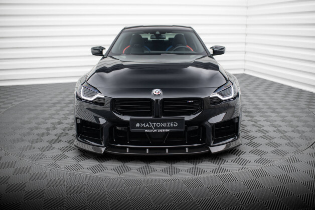 Prepreg Carbon Fiber Cup Spoilerlippe Front Ansatz V.2 passend für BMW M2 G87