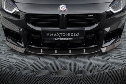 Prepreg Carbon Fiber Cup Spoilerlippe Front Ansatz V.2 passend für BMW M2 G87