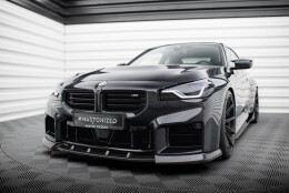 Prepreg Carbon Fiber Cup Spoilerlippe Front Ansatz V.2 passend für BMW M2 G87