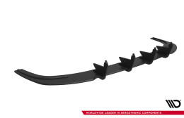 Street Pro Heckschürze Heck Ansatz Diffusor passend für Audi A3 Limousine 8Y SCHWARZ