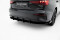 Street Pro Heckschürze Heck Ansatz Diffusor + Flaps passend für Audi A3 Limousine 8Y SCHWARZ-ROT