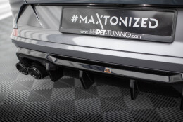 Heck Ansatz Diffusor V.3 + Endrohre passend für Cupra Formentor VZ Mk1