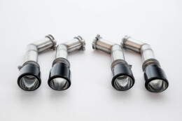 Heck Ansatz Diffusor V.3 + Endrohre passend für Cupra Formentor VZ Mk1