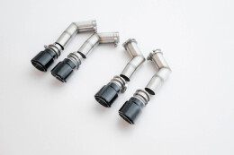 Heck Ansatz Diffusor V.3 + Endrohre passend für Cupra Formentor VZ Mk1