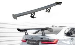 Carbon Heck Spoiler Heckflügel Standfuß Innen passend für BMW M3 G80 / M340i G20 / 3 M-Paket G20 / 3 Standard G20