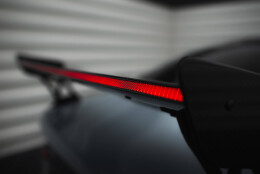 Carbon Heck Spoiler Heckflügel Standfuß Außen + LED passend für BMW M3 G80 / M340i G20 / 3 M-Paket G20 / 3 Standard G20