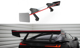 Carbon Heck Spoiler Heckflügel + LED für Audi...