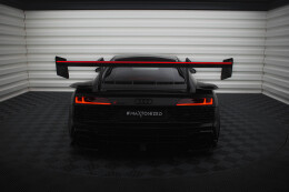 Carbon Heck Spoiler Heckflügel + LED für Audi R8 Mk2