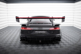 Carbon Heck Spoiler Heckflügel + LED für Audi R8 Mk2