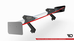 Carbon Heck Spoiler Heckflügel + LED passend für Audi R8 Mk2