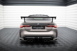 Carbon Heck Spoiler Heckflügel Standfuß Außen für BMW M4 G82 / M440i G22 / 4 M-Paket G22