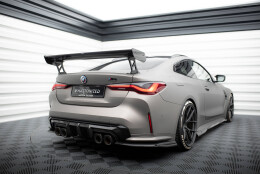 Carbon Heck Spoiler Heckflügel Standfuß Außen passend für BMW M4 G82 / M440i G22 / 4 M-Paket G22
