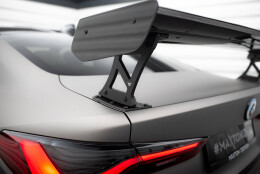 Carbon Heck Spoiler Heckflügel Standfuß Außen + LED passend für BMW M4 G82 / G82 FL / M440i / 4 M-Paket G22 / G22 FL