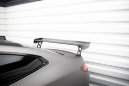 Carbon Heck Spoiler Heckflügel Standfuß Außen + LED passend für BMW M4 G82 / M440i G22 / 4 M-Paket G22