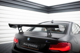 Carbon Heck Spoiler Heckflügel Standfuß Innen passend für BMW M2 F87 / 2 / 2 M-Paket F22
