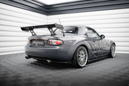 Carbon Heck Spoiler Heckflügel + LED passend für Mazda MX5 Hardtop NC(MK3)