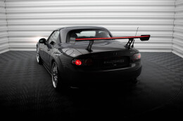 Carbon Heck Spoiler Heckflügel + LED für Mazda MX5 Hardtop NC(MK3)