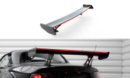 Carbon Heck Spoiler Heckflügel + LED passend für Mazda MX5 Hardtop NC(MK3)
