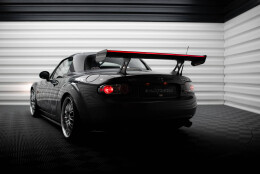 Carbon Heck Spoiler Heckflügel + LED passend für Mazda MX5 Hardtop NC(MK3)