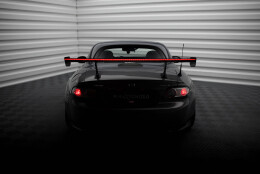 Carbon Heck Spoiler Heckflügel + LED passend für Mazda MX5 Hardtop NC(MK3)