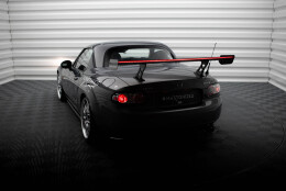 Carbon Heck Spoiler Heckflügel + LED passend für Mazda MX5 Hardtop NC(MK3)