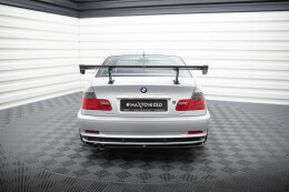 Carbon Heck Spoiler Heckflügel Standfuß Innen für BMW 3er Coupe E46