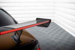 Carbon Heck Spoiler Heckflügel Standfuß Innen + LED für BMW 3er Coupe E46