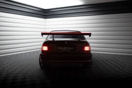 Carbon Heck Spoiler Heckflügel Standfuß Innen + LED passend für BMW 3er Coupe E46