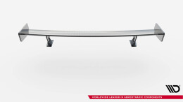 Carbon Spoiler With External Brackets Uprights  BMW 3er Coupe E46