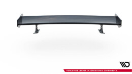 Carbon Heck Spoiler Heckflügel Standfuß Außen passend für Audi A5 Coupe 8T