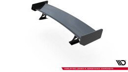 Carbon Spoiler With External Brackets Uprights  Audi A5 Coupe 8T
