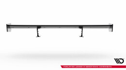 Carbon Heck Spoiler Heckflügel Standfuß Innen passend für Audi A5 Coupe 8T