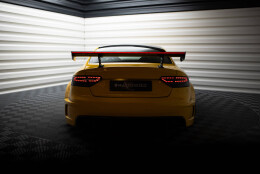 Carbon Heck Spoiler Heckflügel Standfuß Innen + LED passend für Audi A5 Coupe 8T