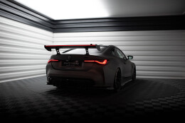 Carbon Heck Spoiler Heckflügel Standfuß Innen + LED passend für BMW M4 G82 / M440i G22 / 4 M-Paket G22