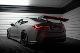 Carbon Heck Spoiler Heckflügel Standfuß Innen + LED passend für BMW M4 G82 / M440i G22 / 4 M-Paket G22