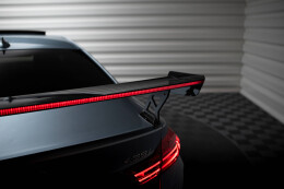 Carbon Heck Spoiler Heckflügel Standfuß Außen + LED für BMW 4er F32 / 4 F32 M-Paket Coupe