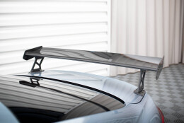 Carbon Heck Spoiler Heckflügel Standfuß Außen + LED passend für BMW 4er F32 / 4 F32 M-Paket Coupe