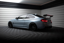 Carbon Spoiler With External Brackets Uprights + LED BMW 4er F32 / 4 F32 M-Paket Coupe
