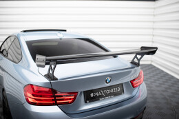 Carbon Heck Spoiler Heckflügel Standfuß Außen für BMW 4er F32 / 4 F32 M-Paket Coupe